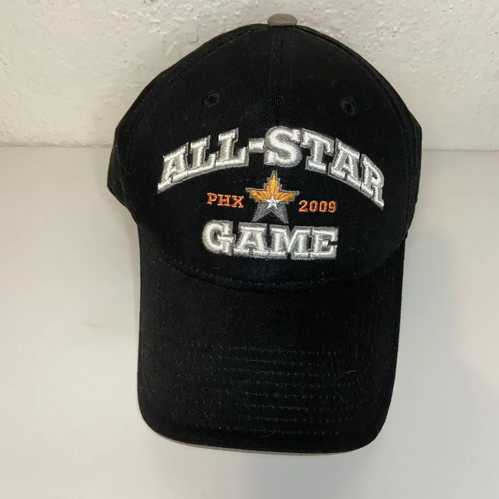 NBA All-Star Game Phoenix‎ 2009 Adidas Cap Hat Black GN